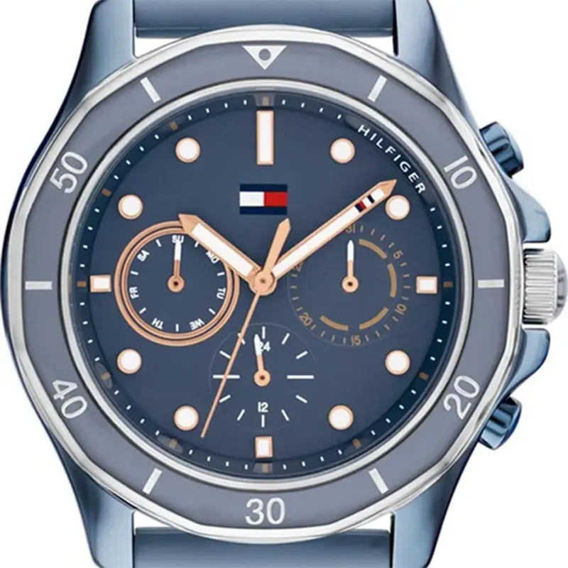 Tommy Hilfiger Brooklyn Quartz Blue Dial Ladies Watch- 1782571